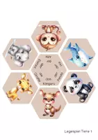 Vorschau - Spiele - 5 Legespiele Thema Tiere (DaZ, Wortschatz, Anfangsunterricht) - Seite 2