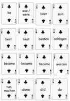 Vorschau - Spiele - Spielkarten Irregular Verbs - Seite 1