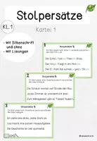 Vorschau - Arbeitsblätter - Materialpaket Freiarbeit Klasse 1 - Seite 1
