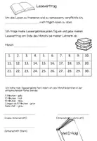 Vorschau - Fördermaterial/Inklusion - Lesevertrag in 6 Versionen - Seite 2