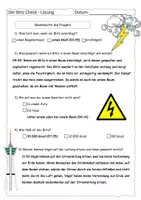Vorschau - Arbeitsblätter - Quiz zum Blitz-Check (mit Lösung) - Seite 2
