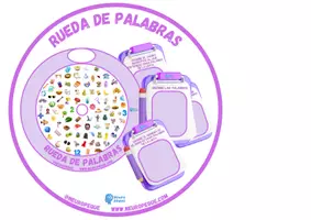 Vista previa - Refuerzo / NEE / Materiales de apoyo - RUEDA DE PALABRAS - página 2