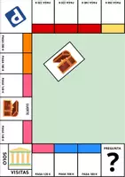Vista previa - Juegos / Gamificación - Tablero del Juego del dinero (editable) - página 1