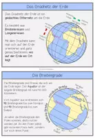Vorschau - Arbeitsblätter - Gradnetz der Erde – Koordinaten, Längengrade, Breitengrade, Kartenarbeit, Orientierung, Erdkunde, Geografie | Materialpaket mit Wissenskartei, Arbeitsblättern, Lernspiel, Tafelbildern 5., 6. Klasse, Sekundarstufe - Seite 3