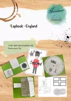 Vorschau - Arbeitsblätter - Materialpaket - Lapbooks: The British Isles - Deckblatt
