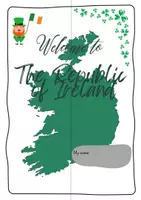 Vorschau - Mal- und Bastelvorlagen - Create a Lapbook - Republic of Ireland - Seite 1