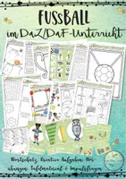 Vorschau - Arbeitsblätter - Fußball im DaZ/DaF - Unterricht - Extra für die EM2024 - Deckblatt