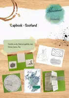 Vorschau - Arbeitsblätter - Create a lapbook - Scotland - Deckblatt
