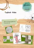 Vorschau - Arbeitsblätter - Create a Lapbook - Wales - Deckblatt