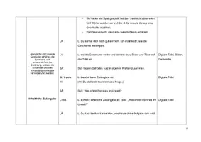 Vorschau - Anderer Materialtyp - Stundenverlauf zum Bilderbuch Pommes im Urwald - Seite 3