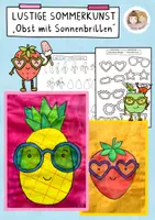 Vorschau - Stundenentwürfe - Paket 4 x Kunst in der Grundschule, Fertiger Kunstunterricht in der Grundschule - Seite 1