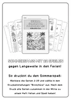 Vorschau - Arbeitsblätter - Materialpaket gehirn-gerechter Sommerspaß Klasse 3-6 - Seite 2