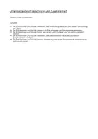 Vorschau - Stundenentwürfe - 👐🏻Versöhnung & Zusammenhalt: 2h - Unterrichtsentwurf ♥️ - Seite 1