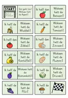 Vorschau - Spiele - Lesepiel Aavt un Grööntüüch / Obst und Gemüse - Deckblatt