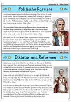 Vorschau - Bildkarten - Julius Caesar - Wissenskartei - Berühmte Persönlichkeiten - Seite 2