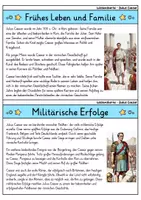 Vorschau - Bildkarten - Julius Caesar - Wissenskartei - Berühmte Persönlichkeiten - Seite 1