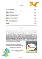 Vorschau - Arbeitsblätter - Der kleine Drache Kokosnuss bei den Dinosauriern / Literaturseiten Deutsch Lesen Grundschule Klasse 2-4 / Klassenlektüre, Leseprojekt ab 7 / Arbeitsblätter mit Lösungen - Seite 2