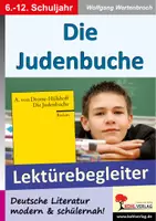Vorschau - Arbeitsblätter - Die Judenbuche – Lektürebegleiter | Deutsch Sekundarstufe I+II Klasse 6–13 | Annette von Droste-Hülshoff, Literaturarbeit, Interpretation, Klassiker, Kopiervorlagen, Lösungen - Deckblatt
