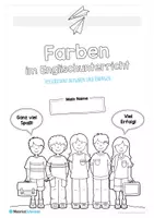 Vorschau - Arbeitsblätter - Materialpaket: Farben auf Englisch (10 Arbeitsblätter) - Seite 1