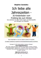 Vorschau - Anderer Materialtyp - Ich liebe alle Jahreszeiten (30 Kinderlieder vom Frühling bis zum Winter) - LIEDERBUCH - Seite 1