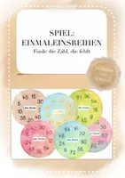 Vorschau - Spiele - GROßES MATERIALPAKET EINMALEINS Freiarbeit/Spiele - Seite 1