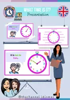 Vista previa - Presentaciones - What Time Is It? - Presentation - Portada