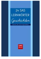 Vorschau - Arbeitsblätter - 24 LERNWÖRTER-Geschichten - konzentriertes Lese- und Schreibtraining in Schulausgangsschrift - Deckblatt