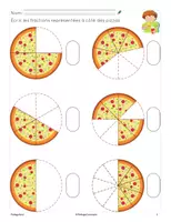 Aperçu - Cartes / Images - Pratique les fractions - Page 2