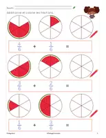 Aperçu - Cartes / Images - Pratique les fractions - Page 3
