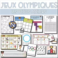 Aperçu - Jeux - Les Petits Ateliers - Les Jeux Olympiques - Page de couverture