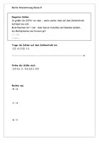 Vorschau - Arbeitsblätter - Mathe Wiederholung Klasse 7 mit Lösung - Seite 2