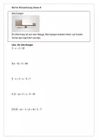 Vorschau - Arbeitsblätter - Mathe Wiederholung Aufgaben Klasse 8 mit Lösung - Seite 2