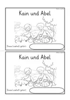 Vorschau - Stundenentwürfe - Kain und Abel Religionsunterricht LESEHEFT - Seite 1