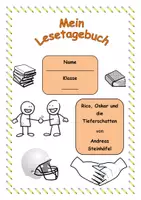 Vorschau - Arbeitsblätter - Lesetagebuch zu Rico, Oskar und die Tieferschatten - Lesebegleitheft zur Lektüre - Seite 1