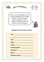 Vorschau - Arbeitsblätter - Lesetagebuch zu Rico, Oskar und die Tieferschatten - Lesebegleitheft zur Lektüre - Seite 2
