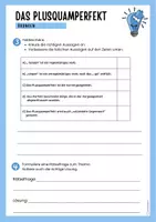 Vorschau - Arbeitsblätter - Pluquamperfekt - Merkblatt, Arbeitsblätter und Lösungen - Seite 3