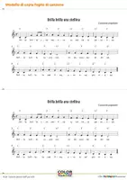 anteprima - Audio - Brilla brilla una stellina - Raccolta di materiali - Accompagnamento di canzoni con strumenti Orff, Soundbellows e Boomwhackers - Pagina 3