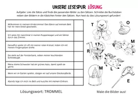 Vorschau - Arbeitsblätter - Lesespur SPIELZEUG 🧸 - differenziert (Grunschule/DaZ) - Seite 3