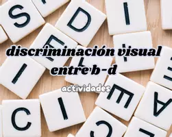 Vista previa - Hojas de trabajo - Discriminación visual entre b-d - Portada