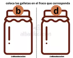 Vista previa - Hojas de trabajo - Discriminación visual entre b-d - página 3