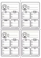 Vista previa - Unidades / Secuencias / Situaciones de Aprendizaje - Tarjetas peronalizables conversación - página 1