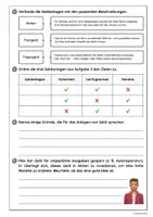 Vorschau - Arbeitsblätter - Geld anlegen (Einführungsstunde) - Seite 2