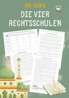 Vorschau - Arbeitsblätter - Die sunnitischen RECHTSSCHULEN - IRU SEK II - Deckblatt