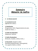 Aperçu - Outils du professeur - Classeurs Adm Classe : Version Modifiable - Page 3