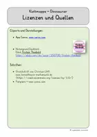 Vorschau - Fördermaterial/Inklusion - Dinosaurier Klettmappe TEACCH - 8 Aufgaben - Seite 1