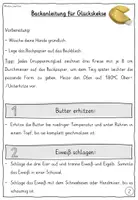 Vorschau - Stundenentwürfe - Rezept Glückskekse: Mutmacher Erfolg Motivationssprüche - Seite 3