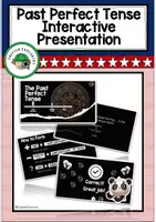 Vorschau - Präsentationen/Tafelbilder - PAST PERFECT TENSE - Interaktive Präsentation - Deckblatt