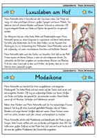 Vorschau - Bildkarten - Marie Antoinette - Wissenskartei - Berühmte Persönlichkeiten - Seite 2