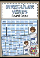 Vorschau - Spiele - IRREGULAR VERBS - Board Game - Deckblatt