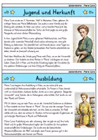 Vorschau - Bildkarten - Marie Curie - Wissenskartei - Berühmte Persönlichkeiten - Seite 1